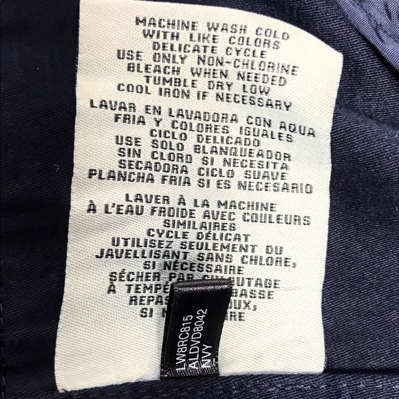 NWT Levis Women’s Field Military Jacket Navy Blue - Picture 6 of 16